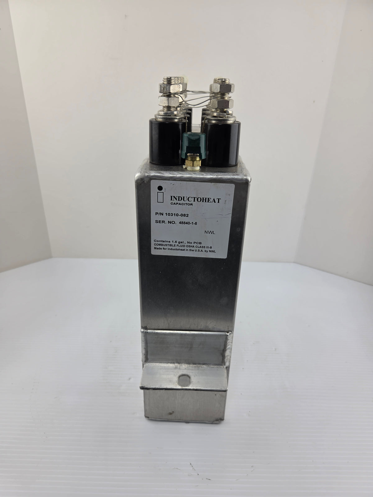 Inductoheat NWL 10310-082 Industrial Induction Heating Capacitor 1.5 Gal.
