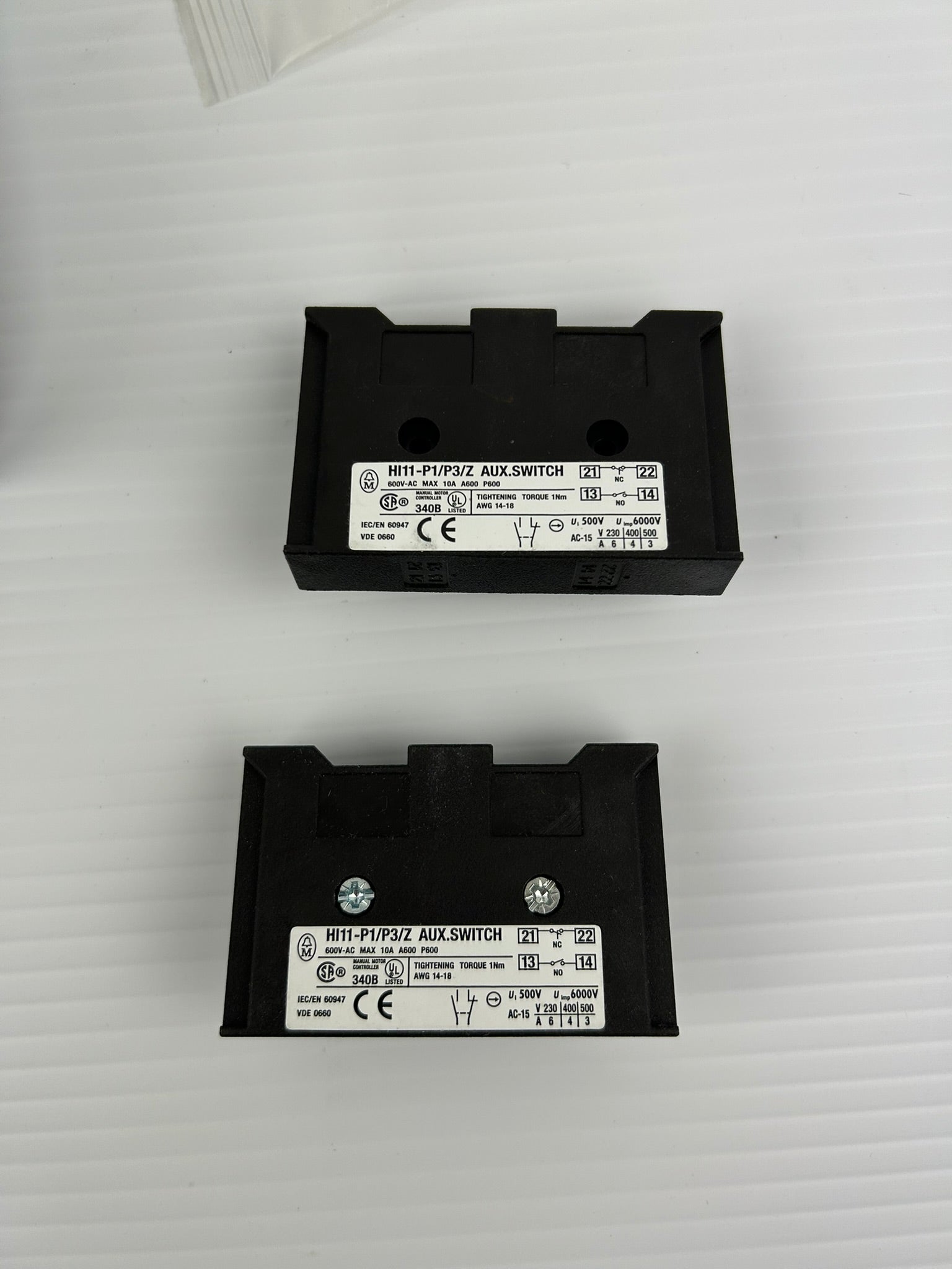Moeller P1-25/I2/SVB-NA Switch with Allen Bradley 194L-HE6N-175