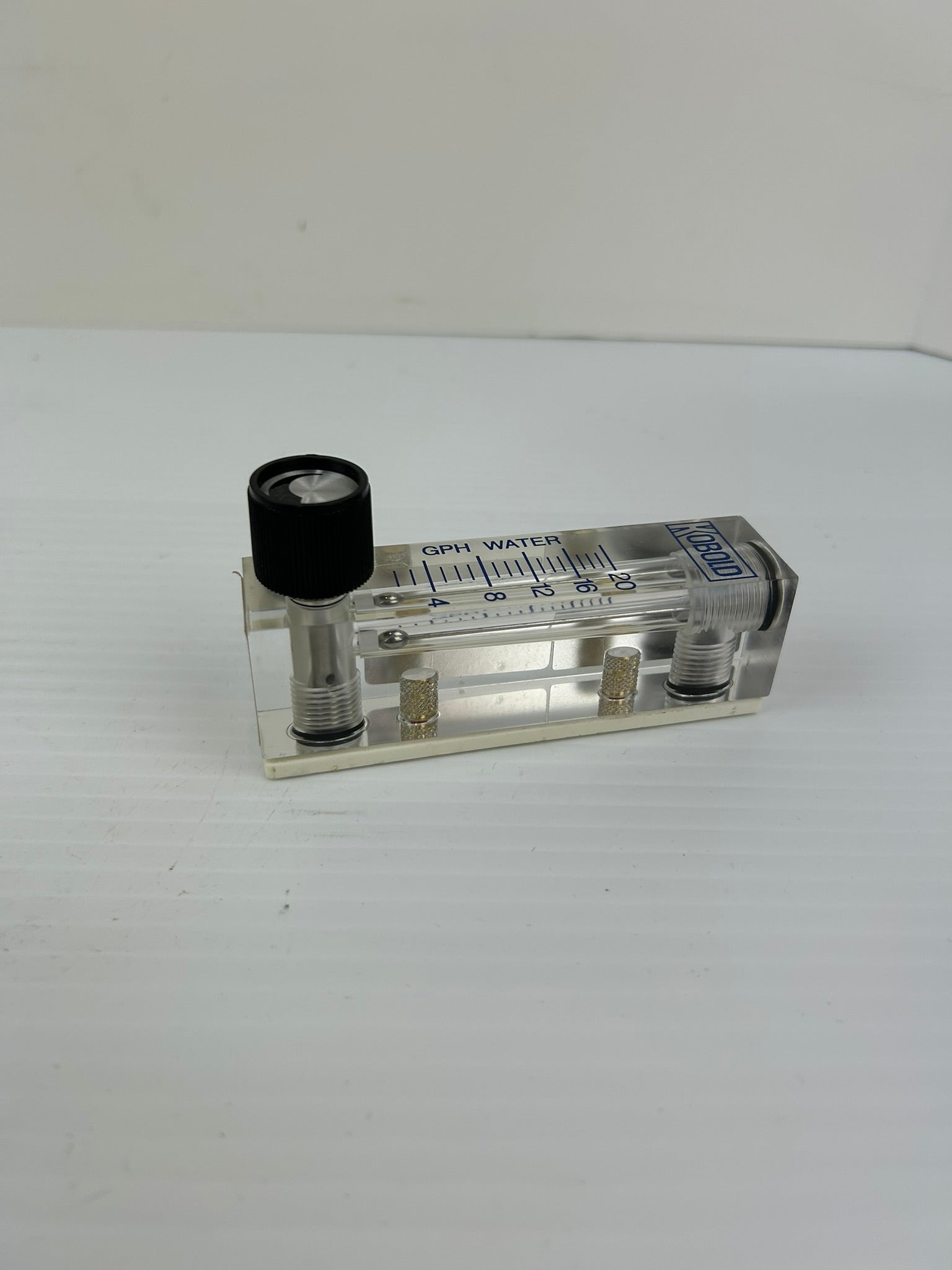 Kobold KFR-1221V2 Flow Meter 2-20 GPH Water Gauge - Lot of 2