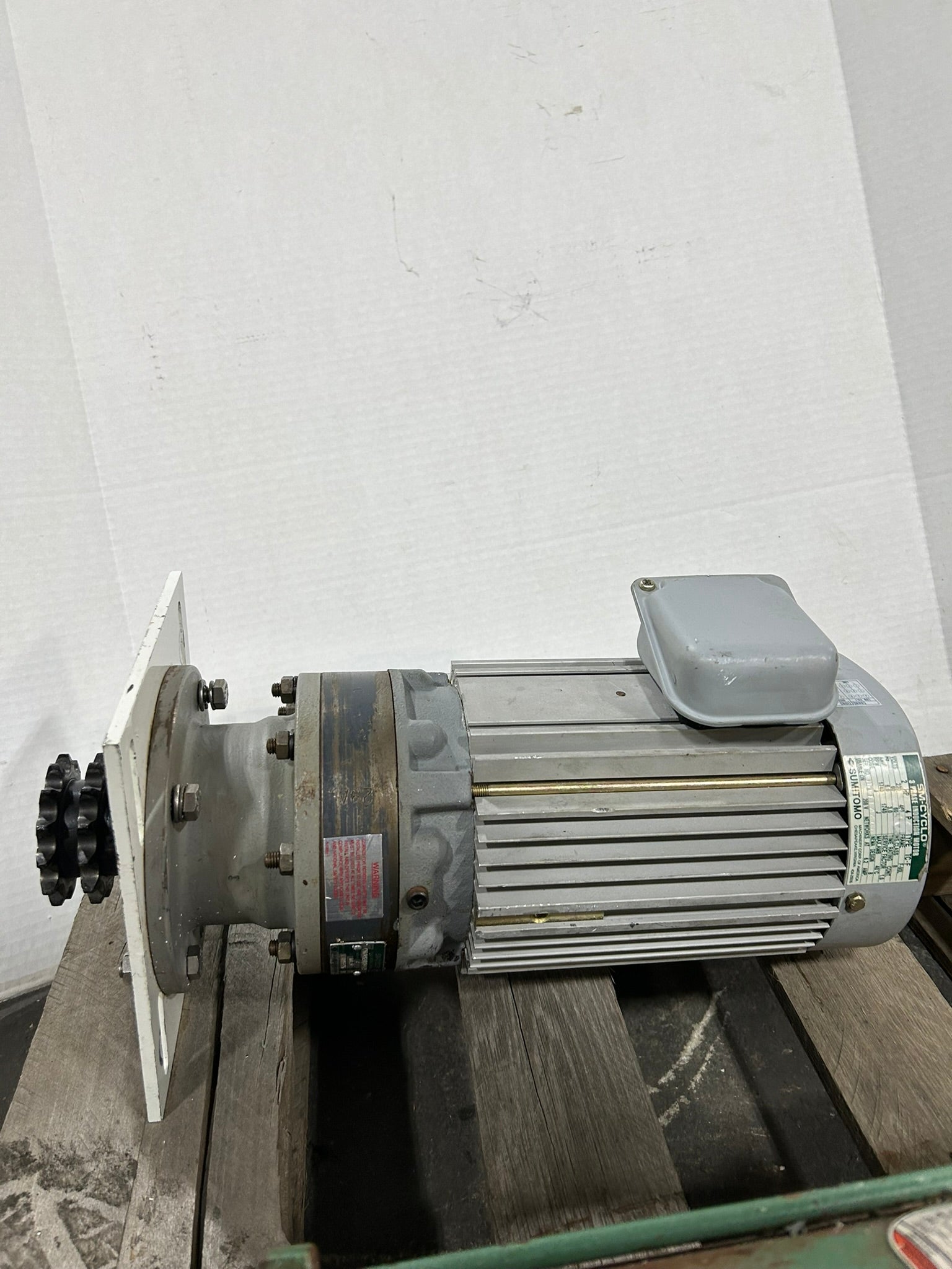 Sumitomo SM-Cyclo 3 Phase Induction Motor 2HP 4P Type TC-F 230/460V 60Hz 1740RPM