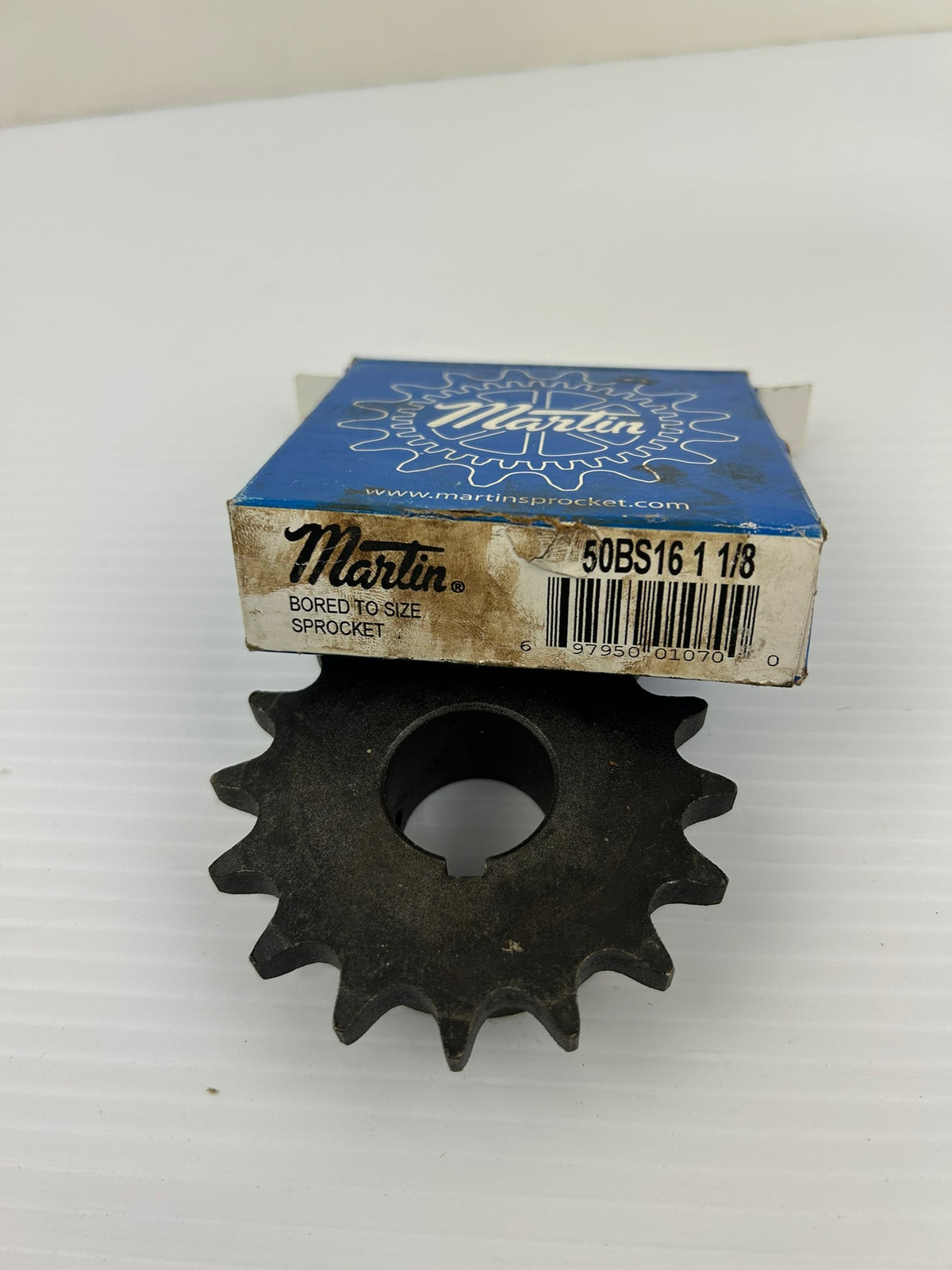 Martin 50BS16 1 1/8 Sprocket 1-1/8" Bore Size 16 Teeth
