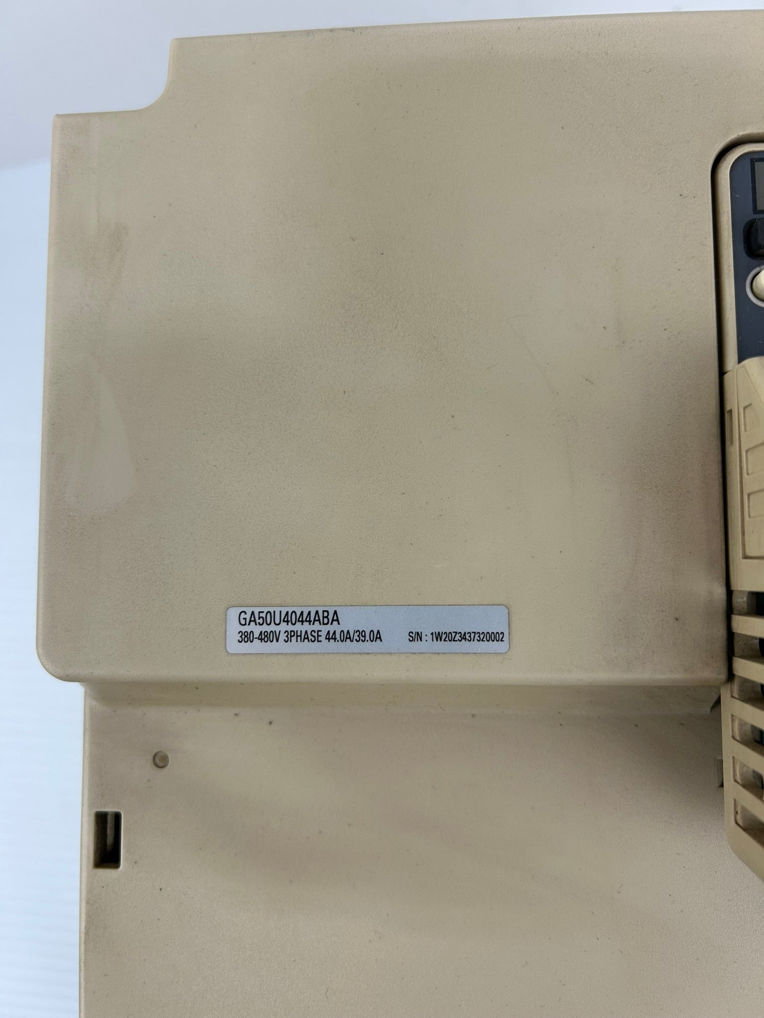Yaskawa CIPR-GA50U4044ABAA-AAAASA AC Electric Drive Rev A