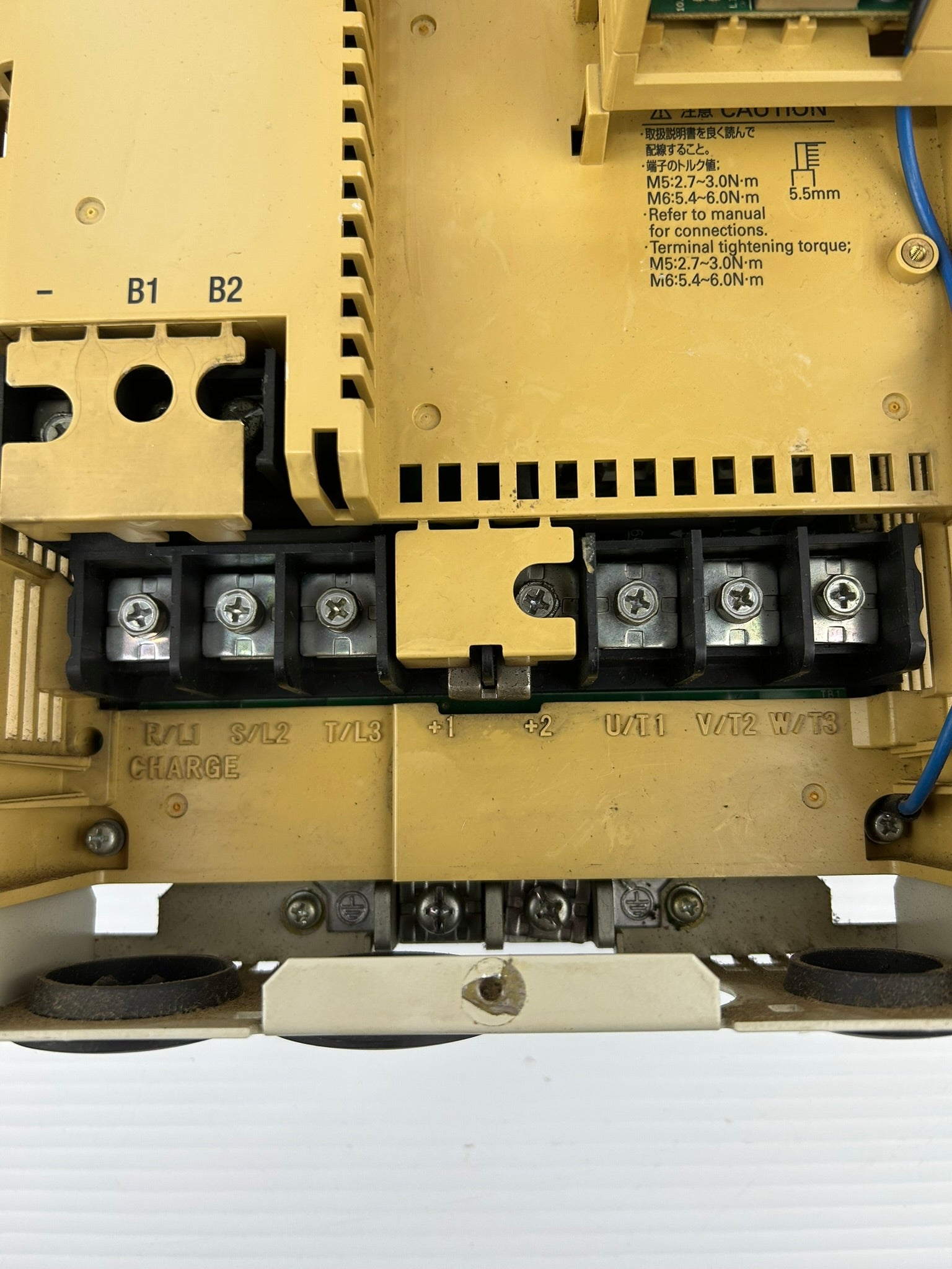 Yaskawa Electric CIMR-VU4A0031FAA 3PH AC Drive Rev A Type 1 Enclosure - No Cover