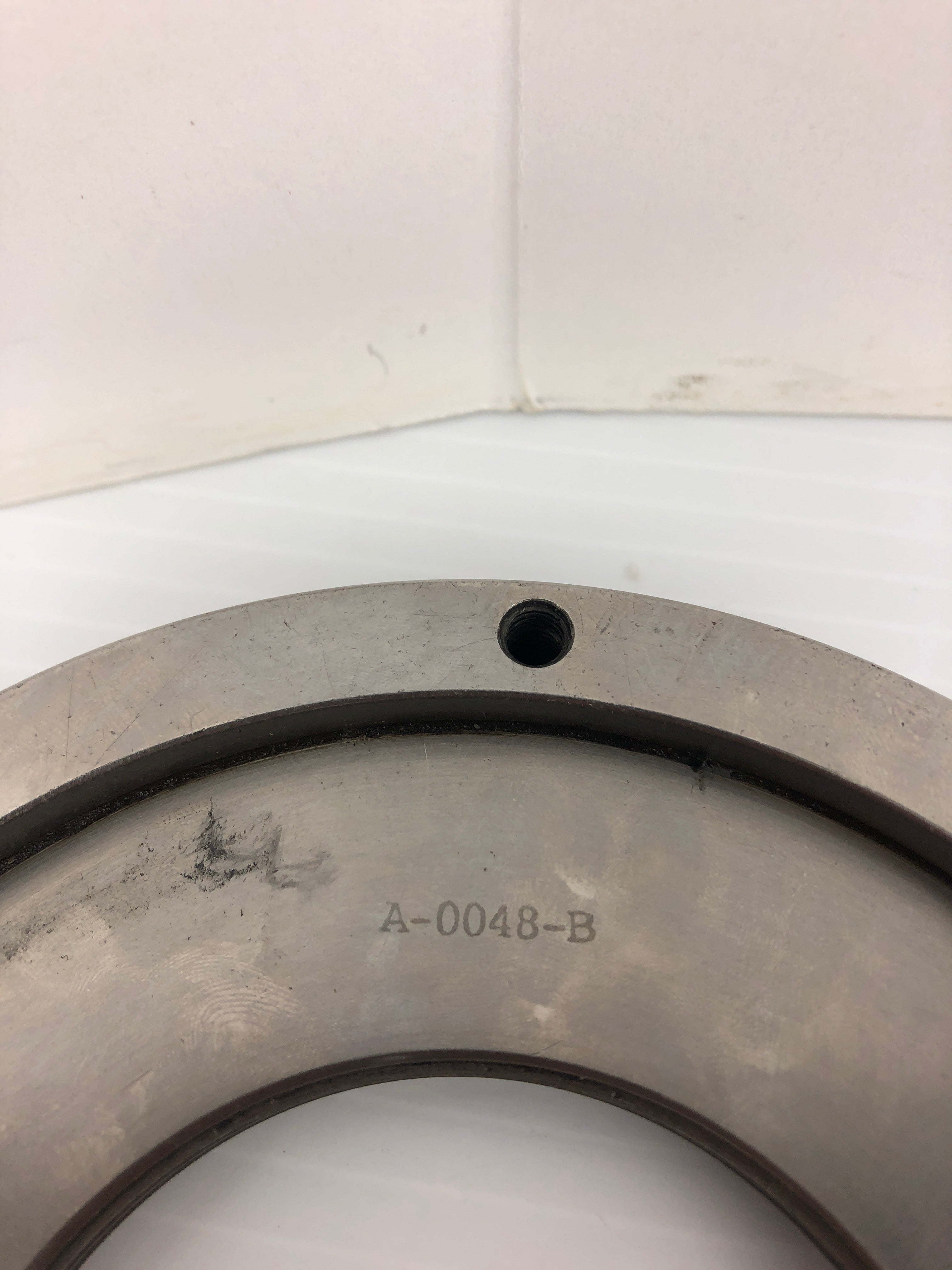 Threaded Metal Flange A-0048-B 16725 6.0" OD 2.915" ID 5.10" Inside Rim: 5.10"