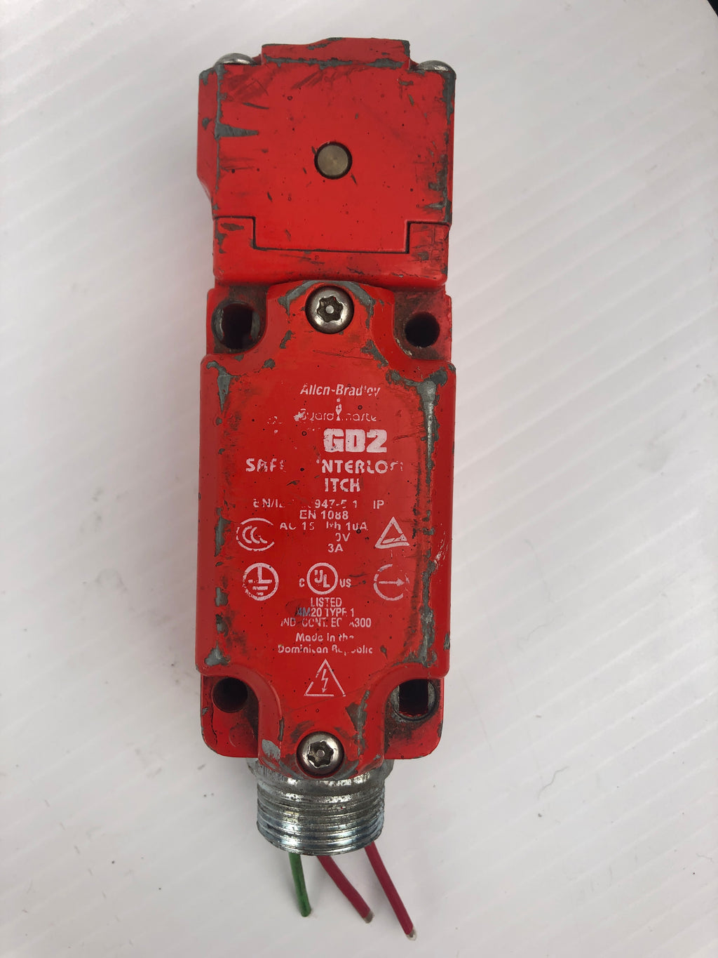 Gd2 Sensor Allen Bradley MT-GD2 Safety Interlock Switch 240V 3A