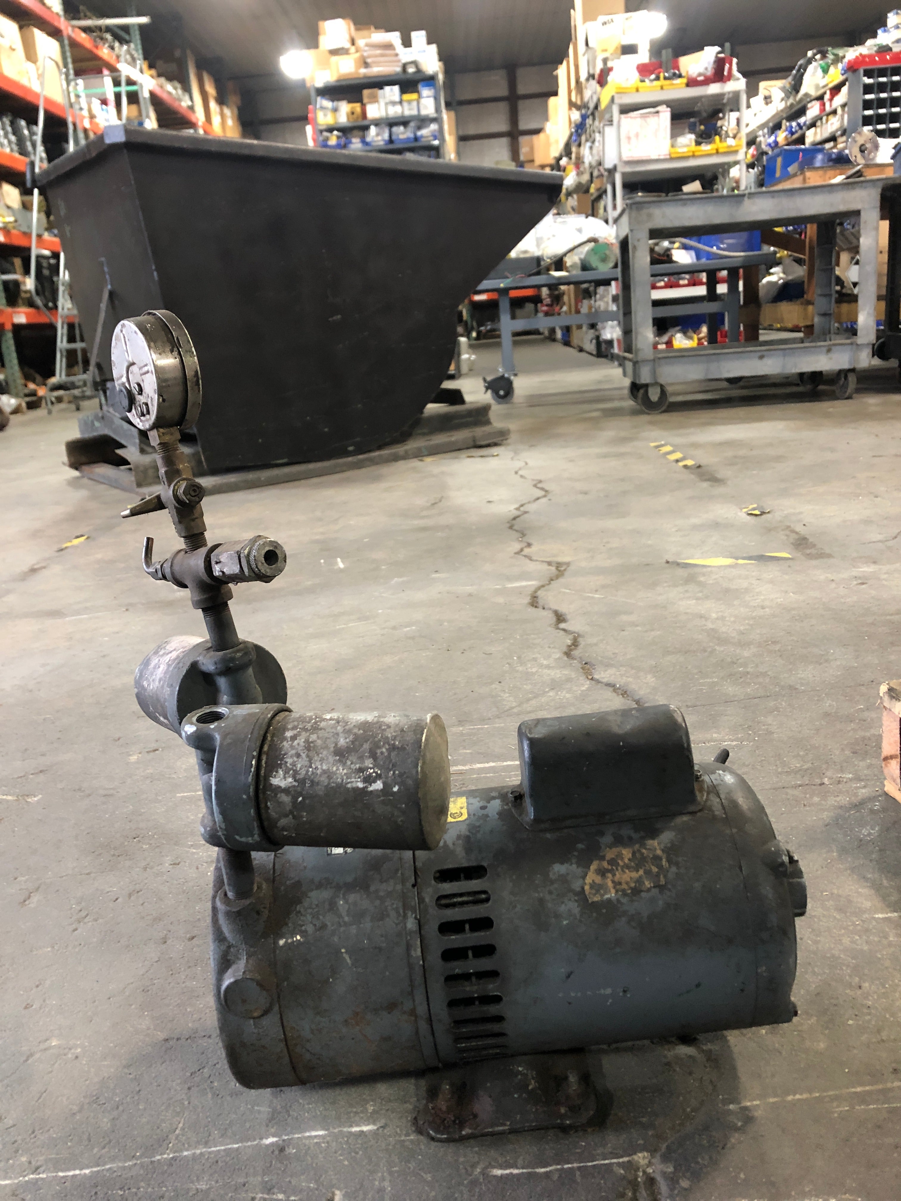 Doerr PR69827F E783 Motor 1/2HP 1PH J56Z Frame Type K with Pump 0822-P120-0271X