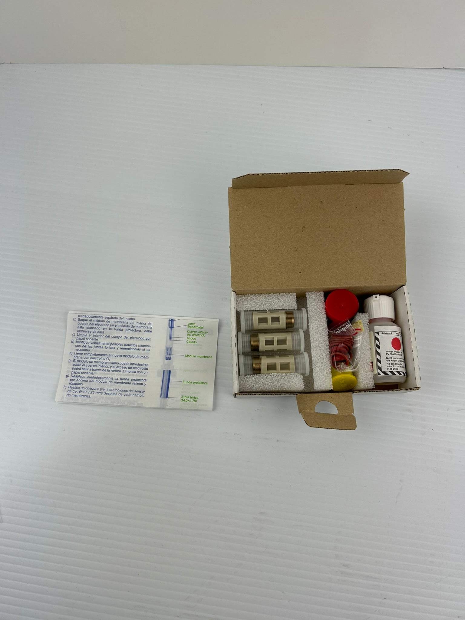 Mettler Toledo 322025114 Membrane Kit for O2 Sensors 19/25mm 32 202 5114