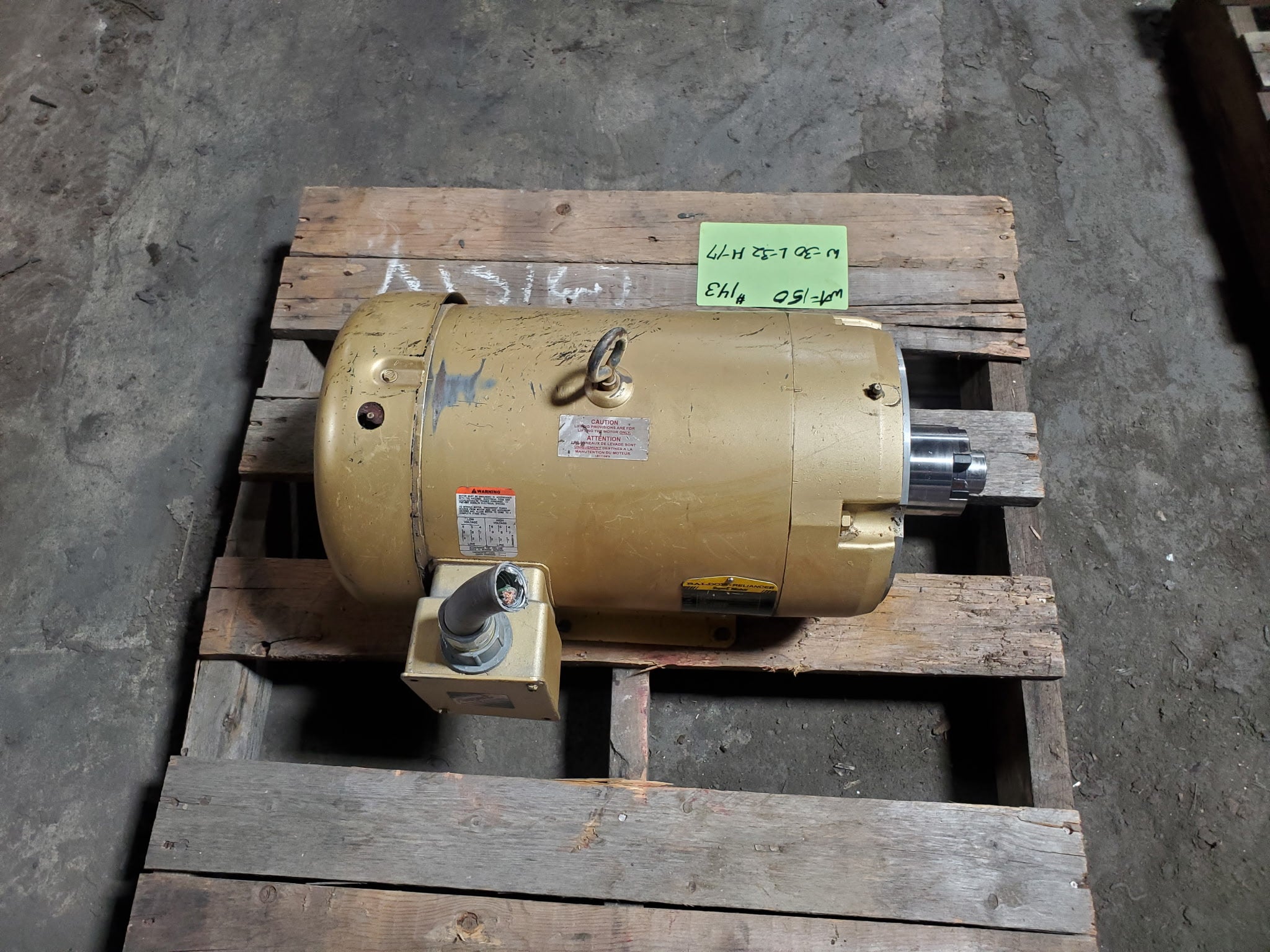 Baldor Reliance CEM3710T Super-E 7.5HP 3PH TEFC Electric Motor 208-230/460V