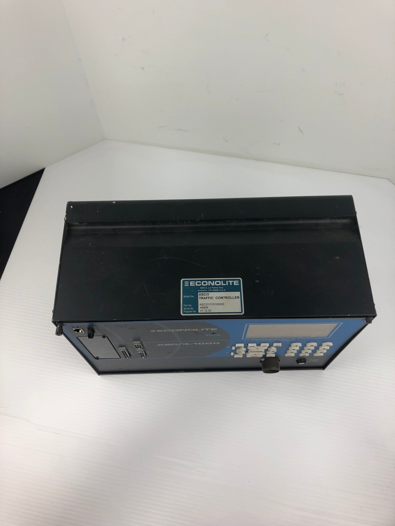 *** Econolite ASC311110100000 Traffic Controller ASC/3-1000