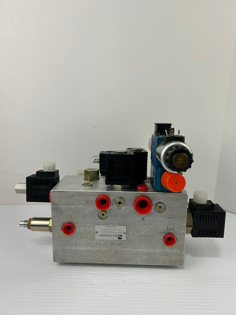 Rexroth 4WE6E60/EG24N9K4CSA Valve Assembly Z2FS-6-2-43/2QV 320974 VB10-423 Block