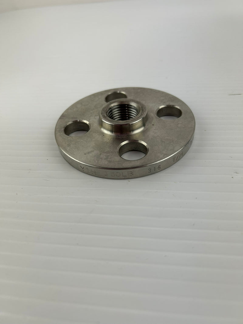 YIH 150LB 316 T/H 1/2 Stainless Steel 1" Threaded Flange