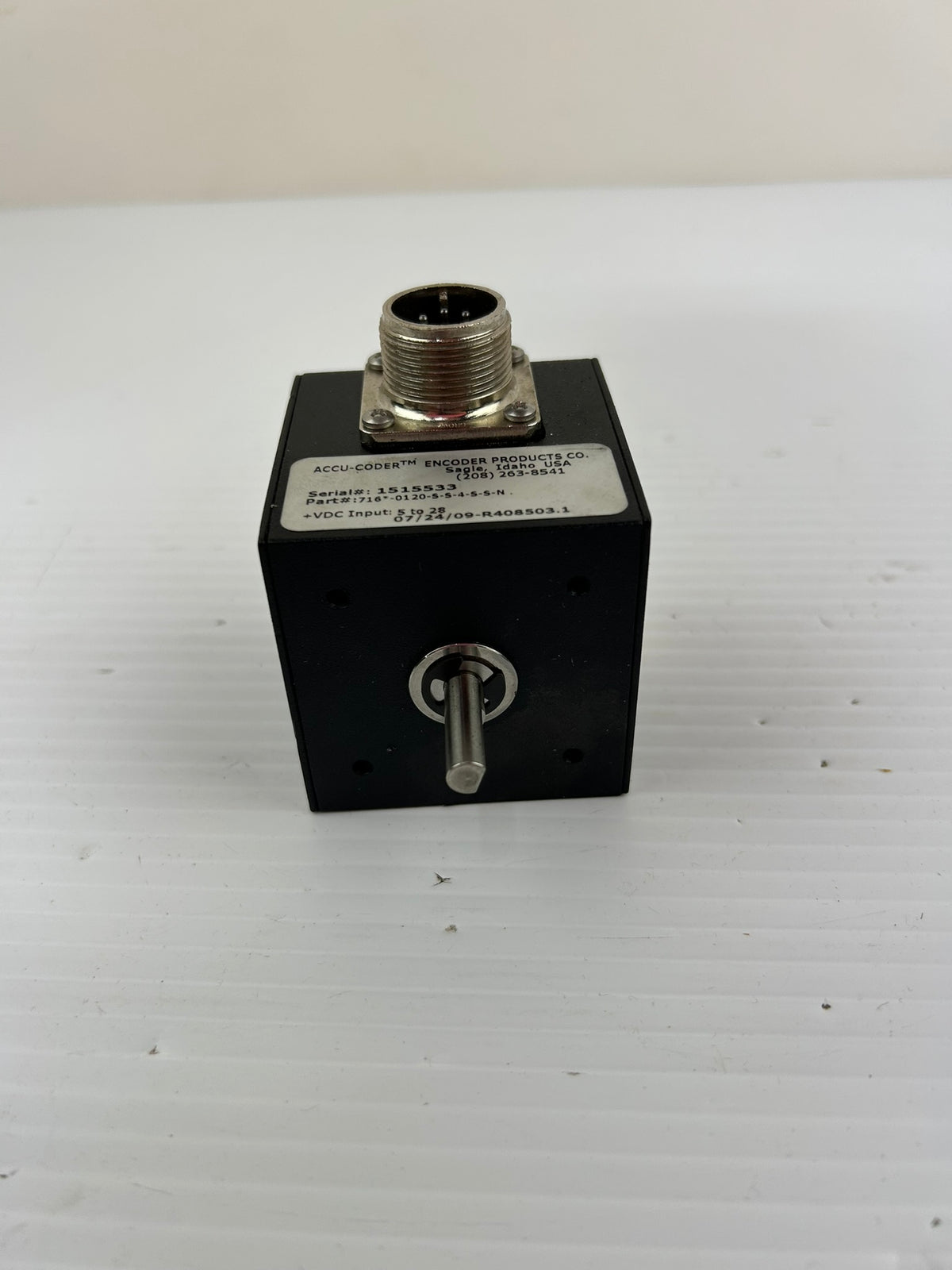 Accu-Coder 716*-0120-S-S-4-S-S-N Industrial Rotary Encoder 5-28 VDC