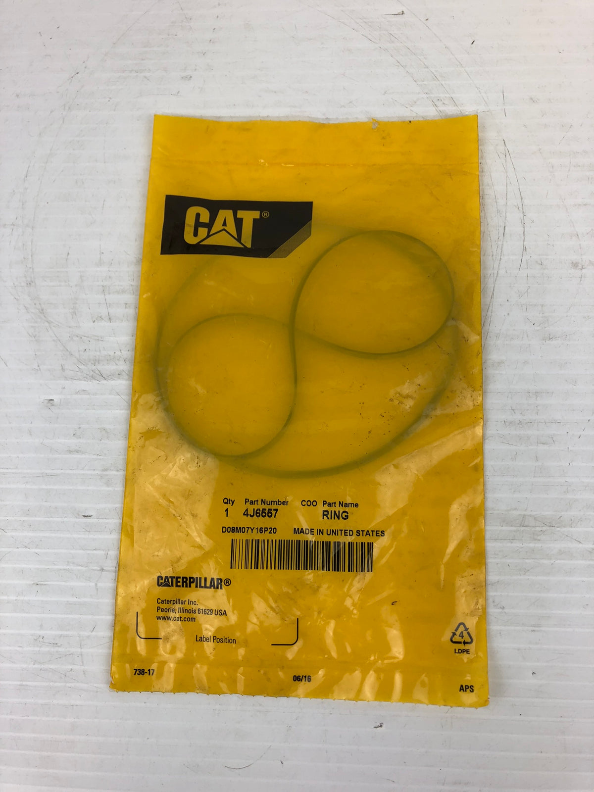 CAT 4J6557 Ring Caterpillar 4J-6557