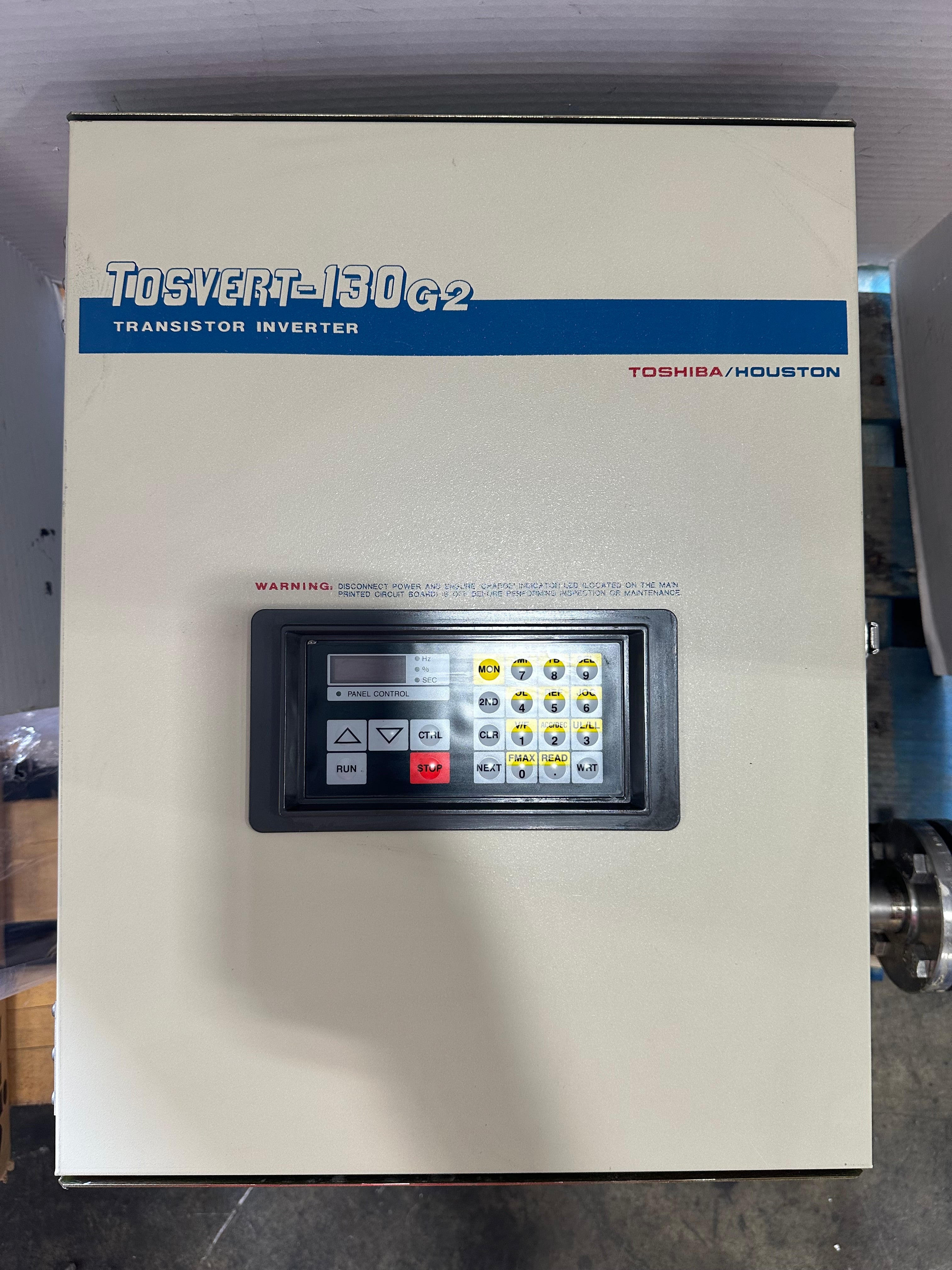 Toshiba Tosvert-130 G2 Transistor Inverter VT130G2U4220 22kVA 460V 30A 20HP 3PH