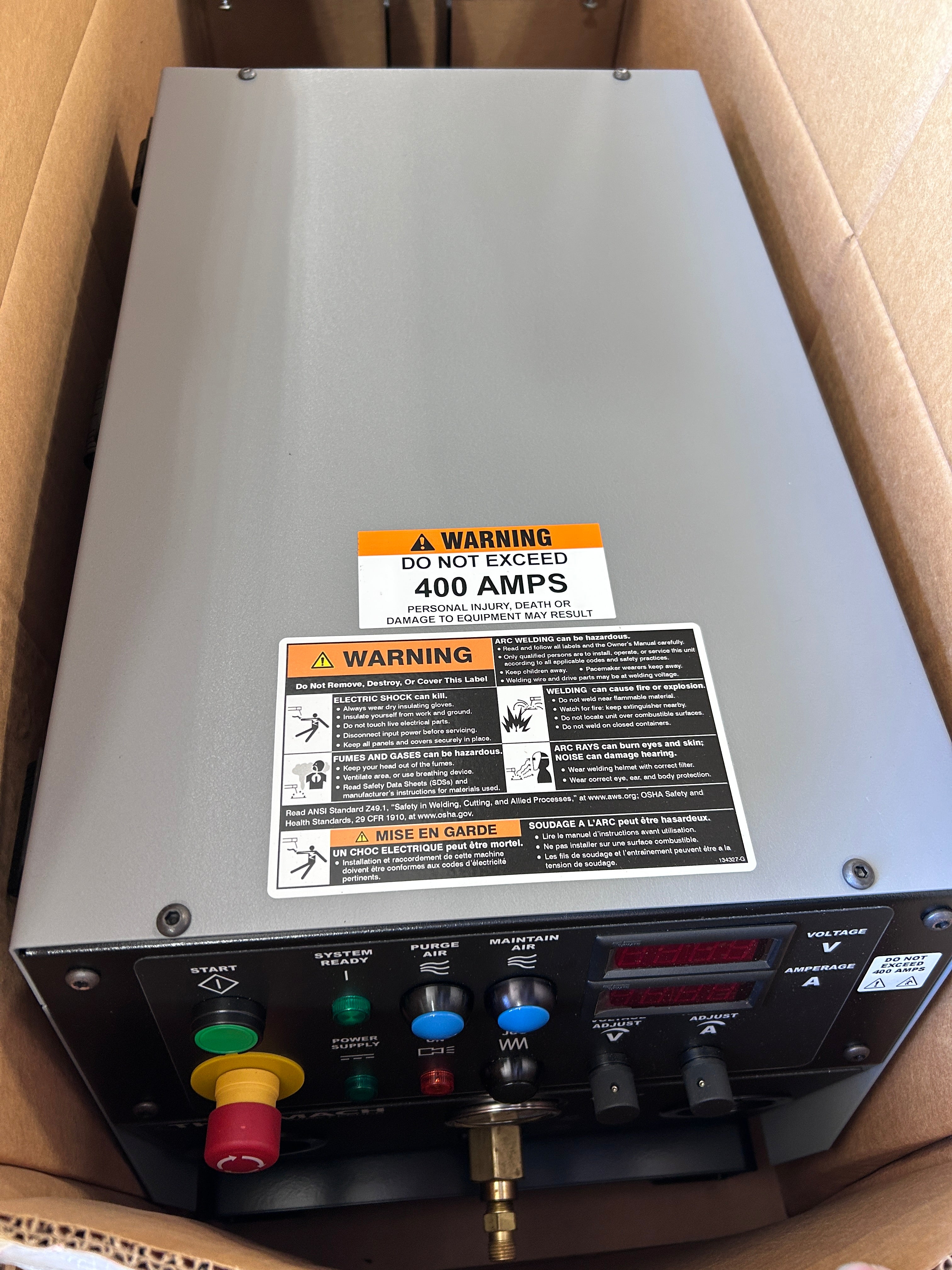 Thermach AT-400 Twin-Wire Electric Arc Spray Power Control Feed Module 1PH