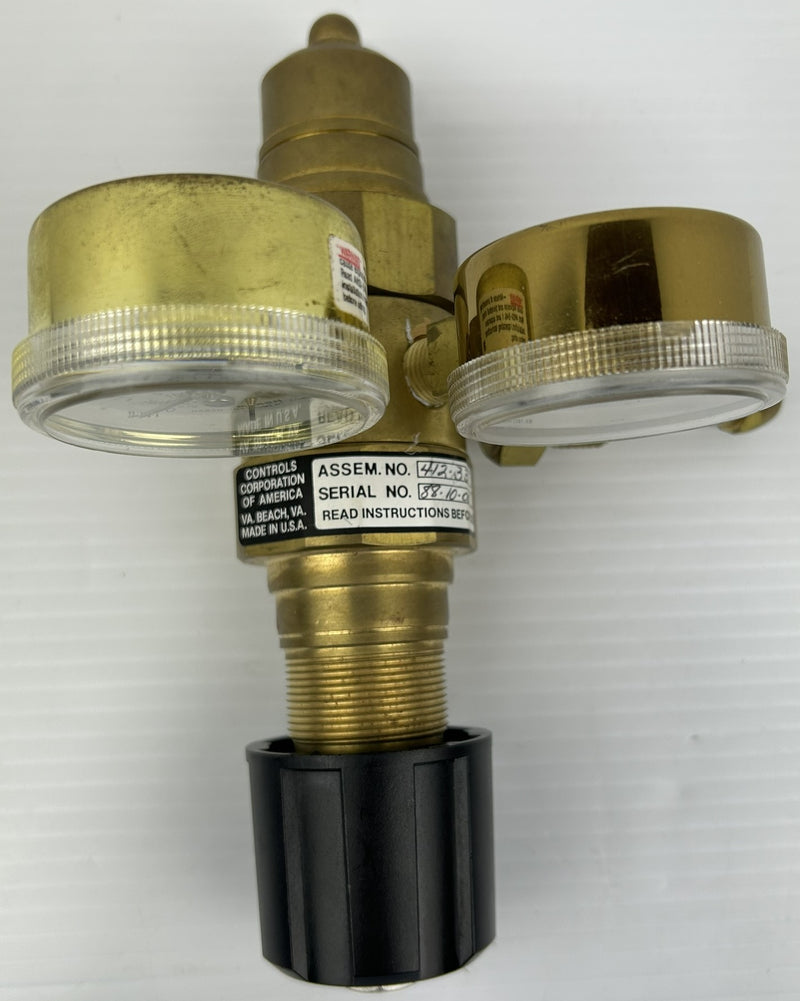 Controls Corp of America 412-3311 Gas Regulator 0-28,000 kPa 0-4,000 PSI