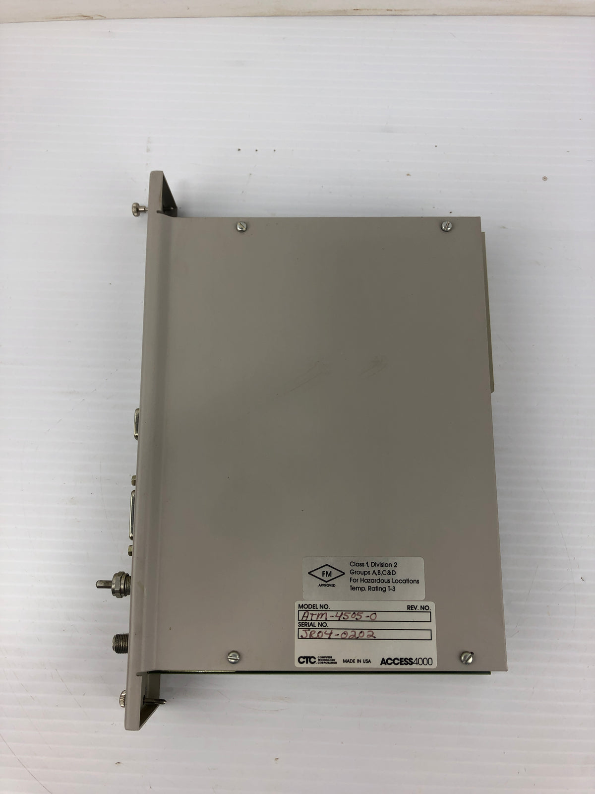 CTC ATM-4505-0 Access 4000 Power Supply Module