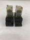 Omron MY4N Relay 24VDC with Base 27Y2W1 - Lot of 2