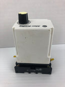 Allen-Bradley 700-HT12AU120 Time Delay Relay Ser. B 120VAC 50/60Hz With Base