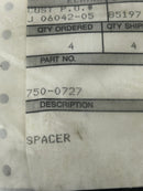 Spacer 750-0727 - Lot of 4