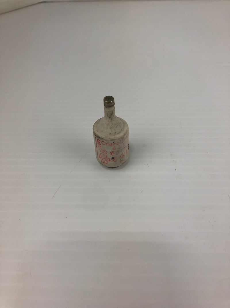 Siemens Original Diazed 5SG22 Ceramic Bottle Fuse 4A 500V