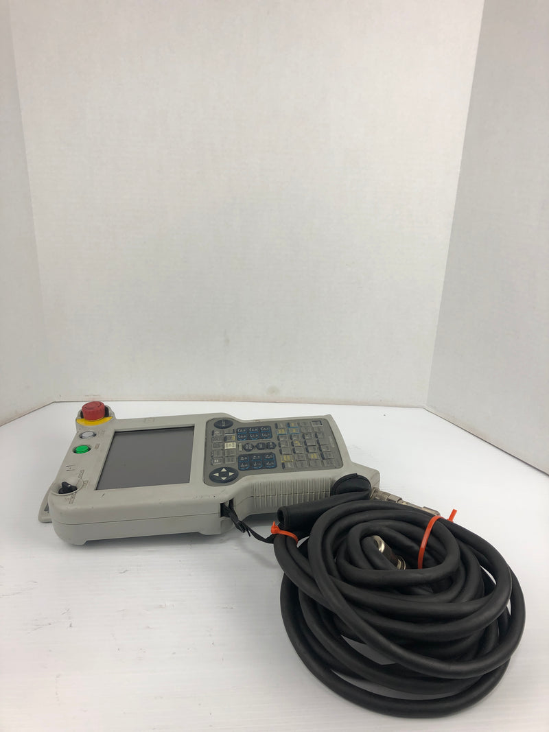 Yaskawa Electric Motoman JZRCR-NPP01B-1 Teach Pendant A065796 with Cable