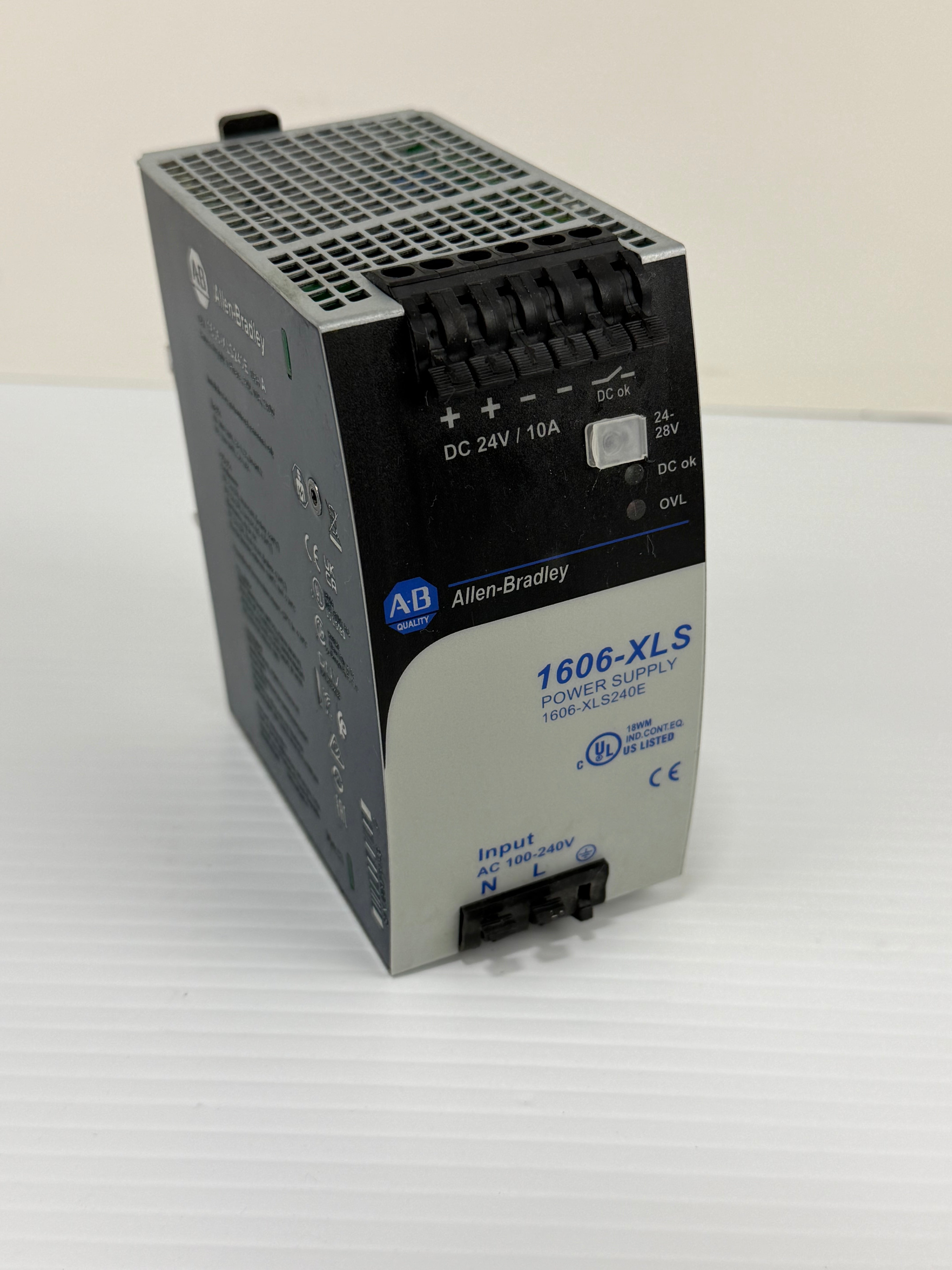 Allen Bradley Power Supply 1606-XLS240E 1 Phase 24 Volt 10 Amp