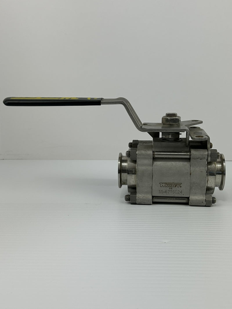 Whitey SS-67TSC24 Ball Valve 300 PSI 20.7 bar