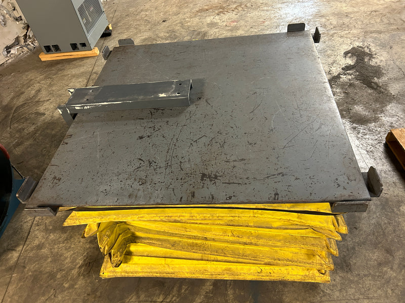 Pentalift Self Leveling Lift Table Pallet Positioner Rotating Top 4500 Lbs.