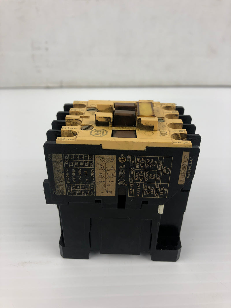 Allen-Bradley 700-F400A1 Control Relay Ser. B 660V 10A