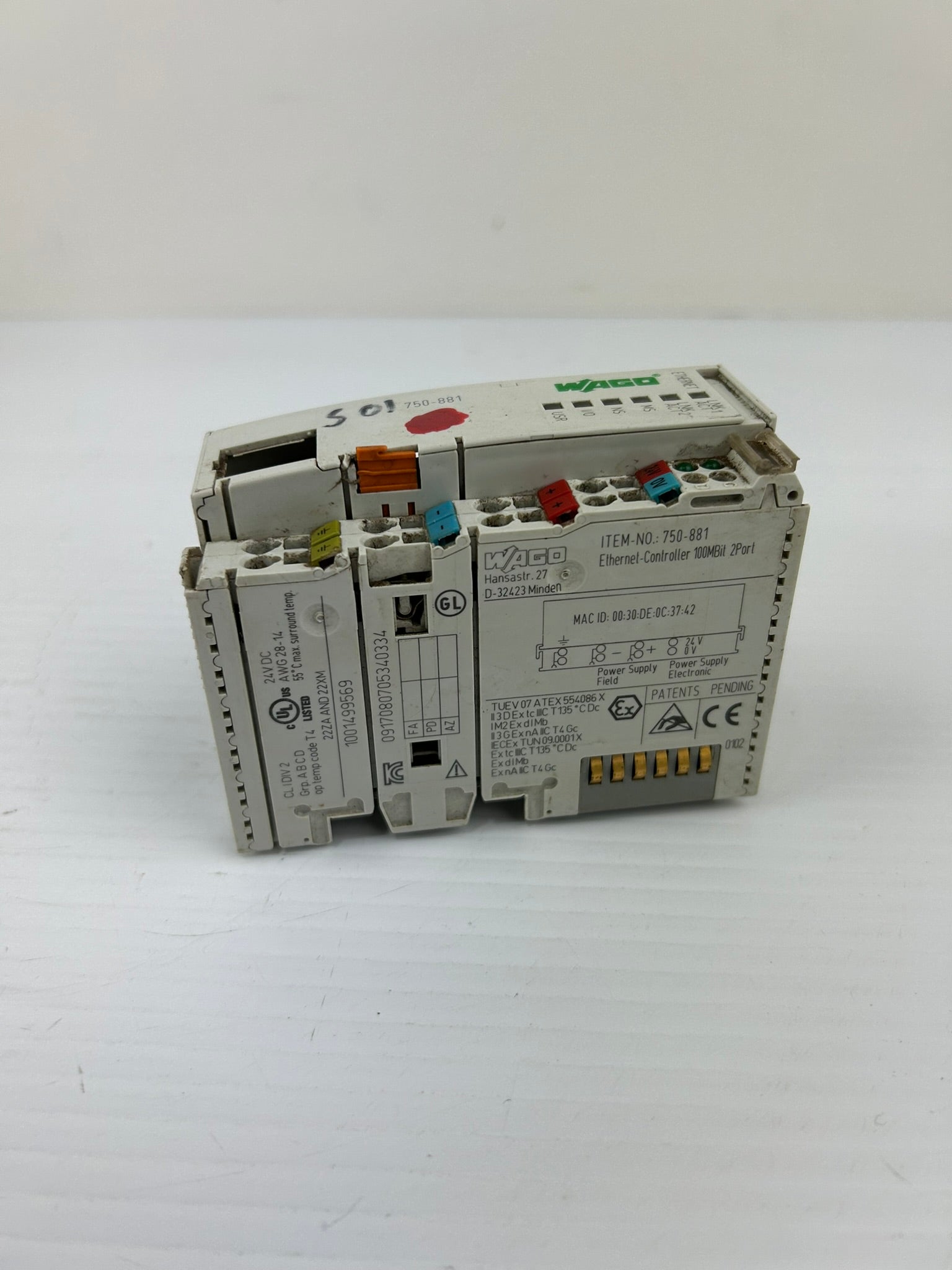 Wago 750-881 Ethernet-Controller 100MBit 2Port