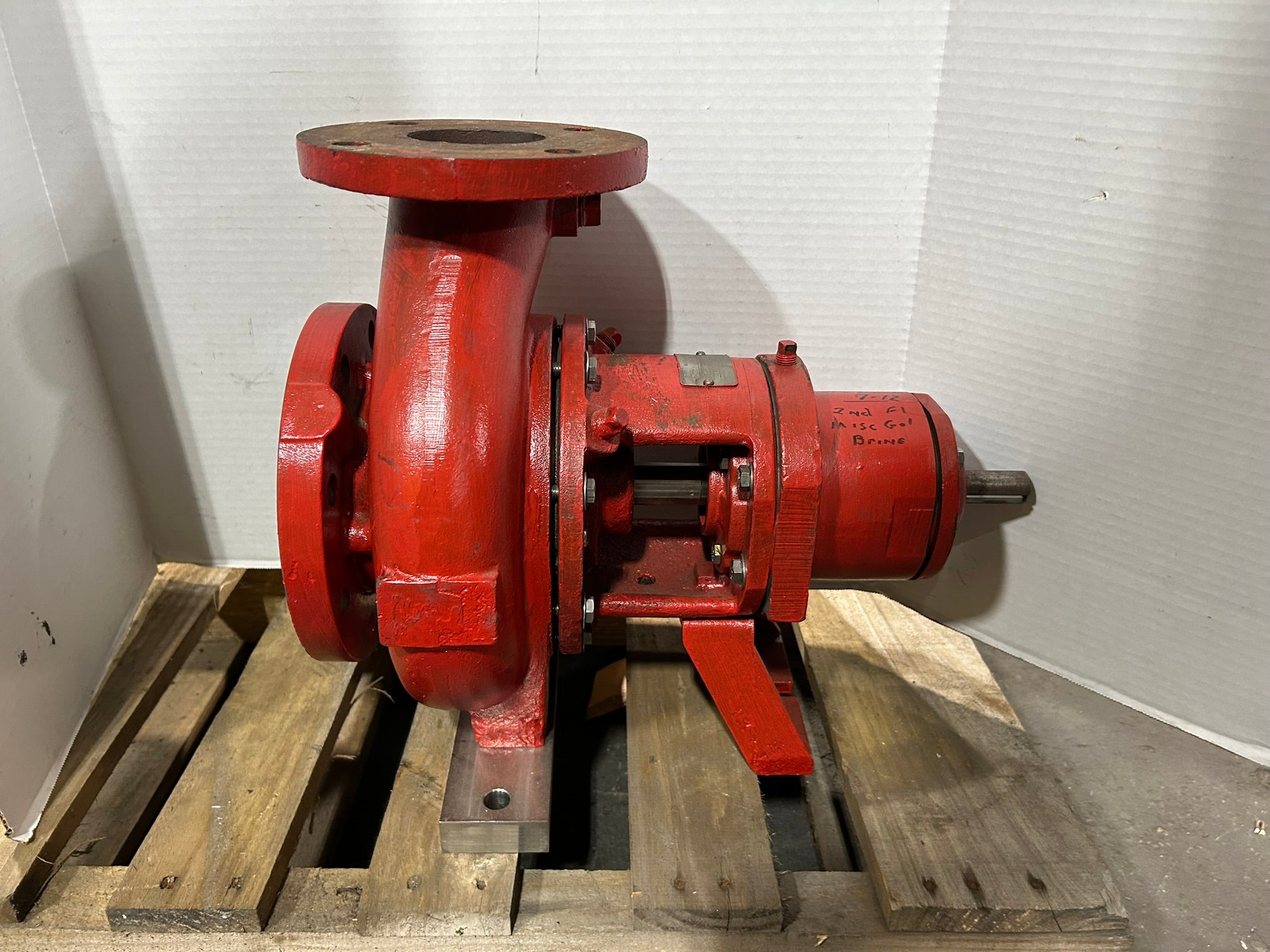 Worthington D-1012 Centrifugal Pump 4X3X6 Material DI 275 PSI 6.25 Imp. Dia.
