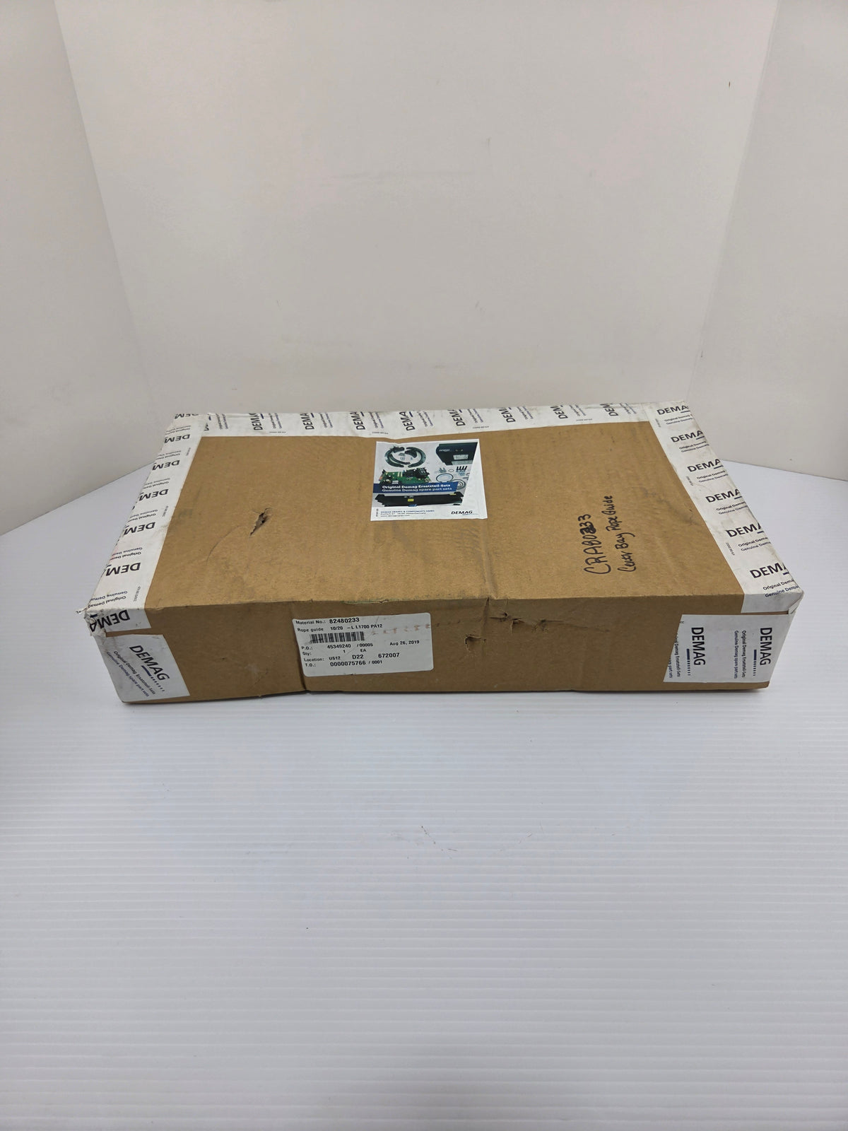 Demag 82480233 Crane Rope Guide 10/20 Left L1700 PA12 for DH1000 Wire-Rope Hoist