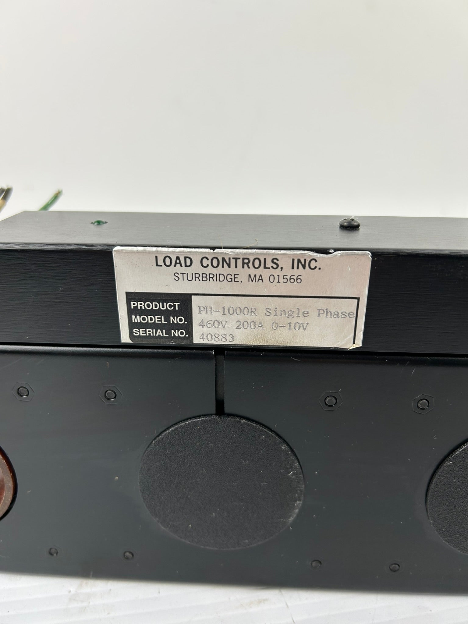 Load Controls PH-1000R Power Transducer Controller 460V 200A 0-10V Single Phase