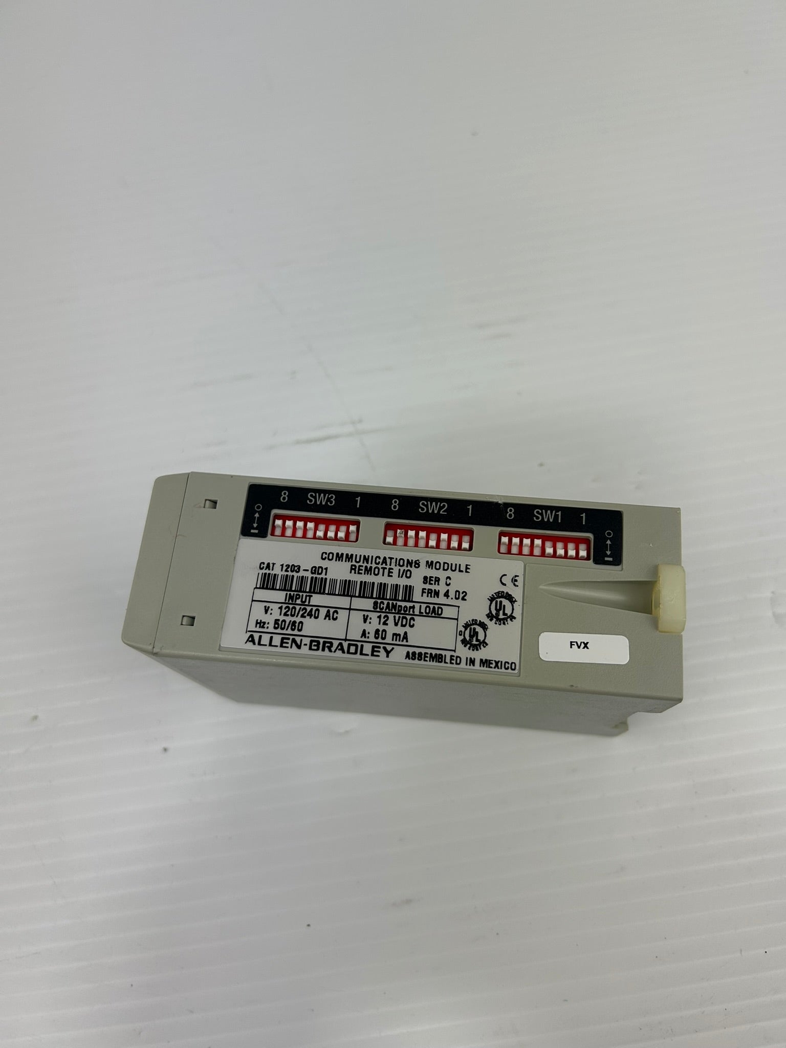 Allen-Bradley 1203-GD1 Remote I/O Communications Module Ser C 4.02FRN