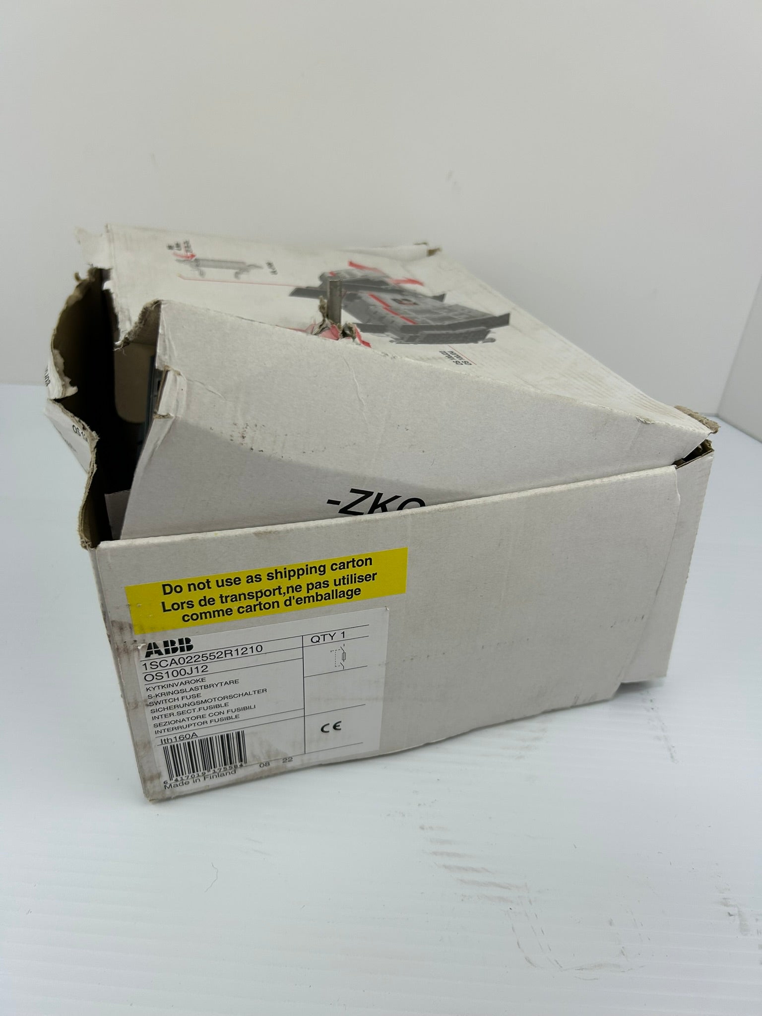 ABB 1SCA022552R1210 Fusible Switch OS100J12