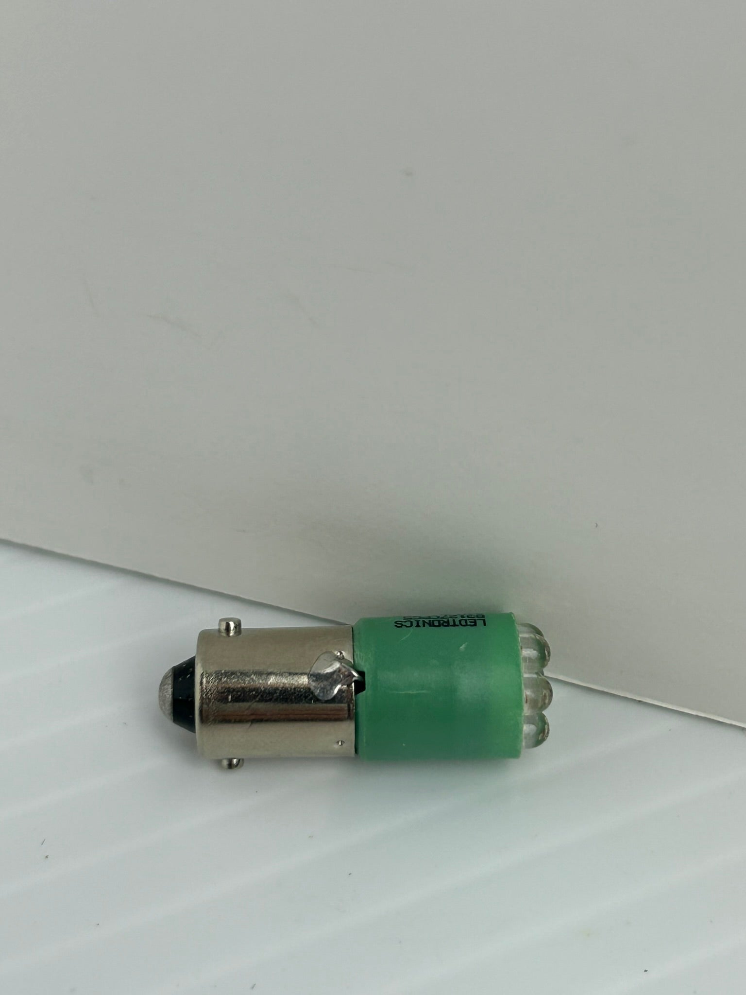 Ledtronics B3127CPG5 Mini Green LED Lamp Light Bulb 24V - Lot of 7