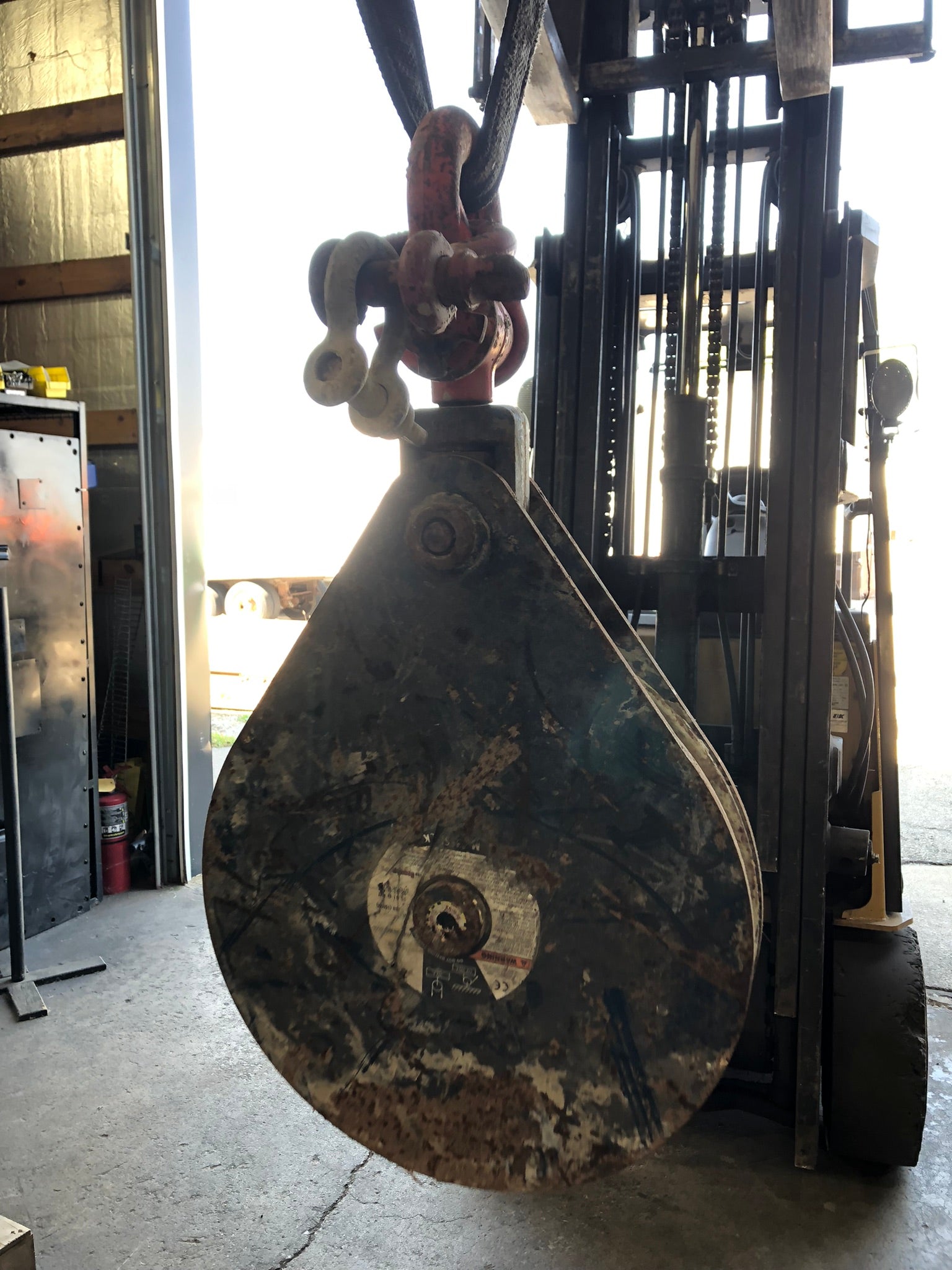 McKissick Snatch Block 15 Ton N-419 Hoist