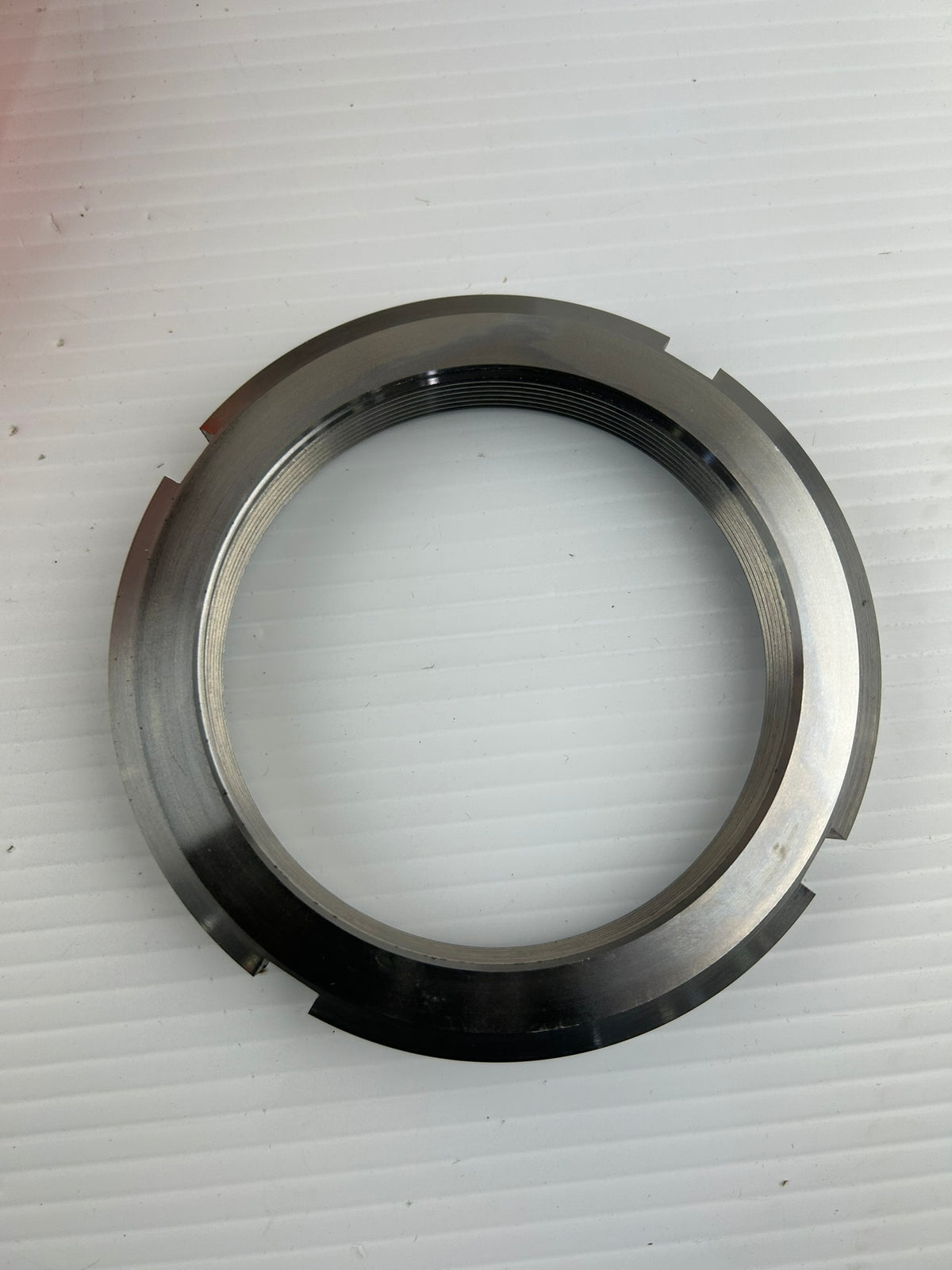 Whittet-Higgins KML-20 Locknut Carbon Steel M100x2 Left Hand Thread 130mm OD