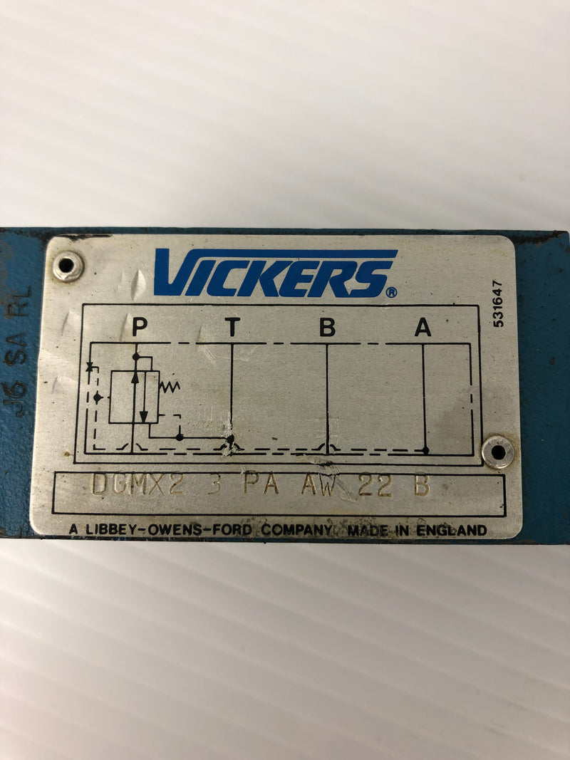 Vickers DGMX2-3-PA-AW-22-B Pressure Reducing Valve