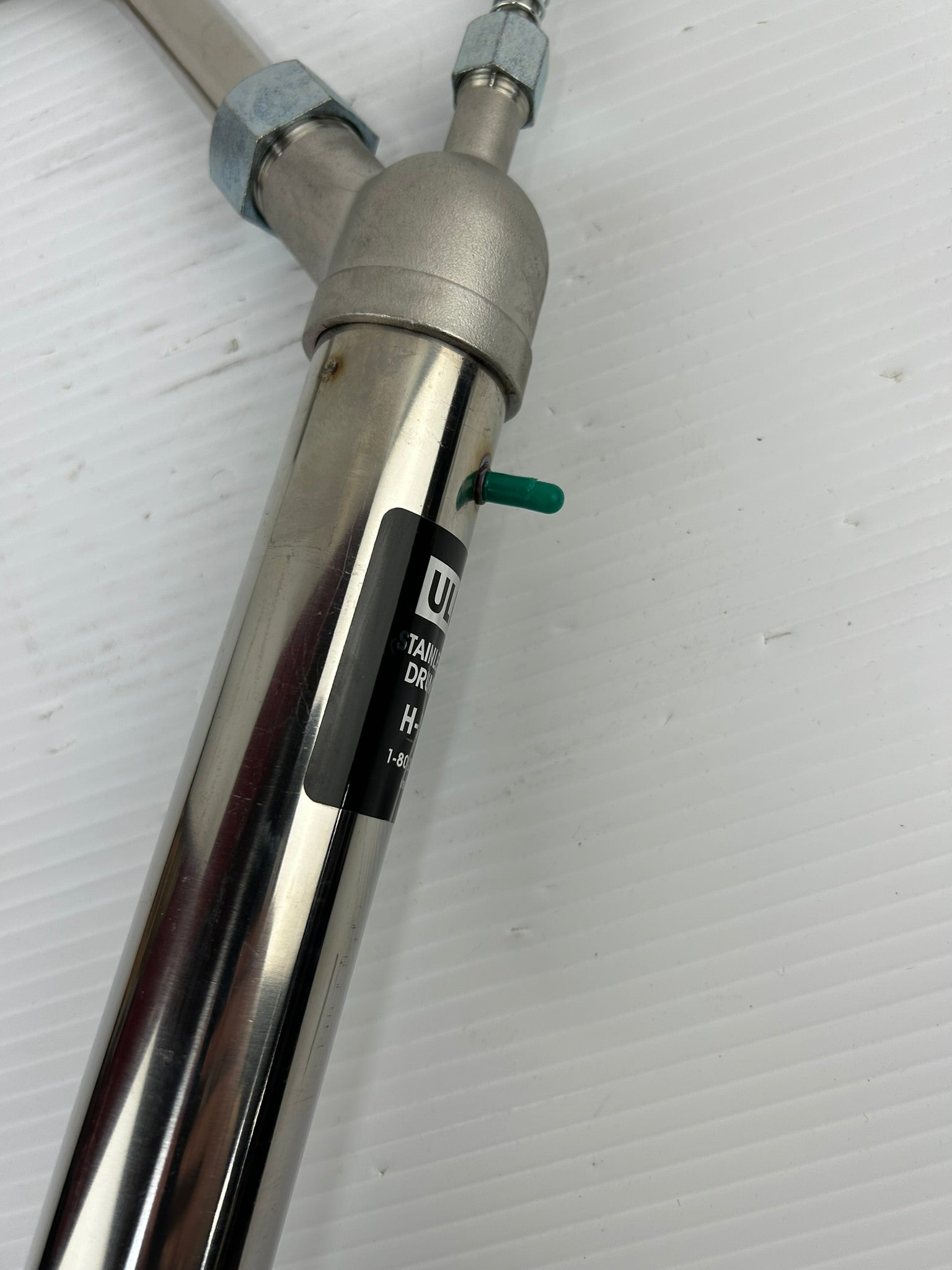 Uline H3864 Stainless Steel Hand Drum Pump