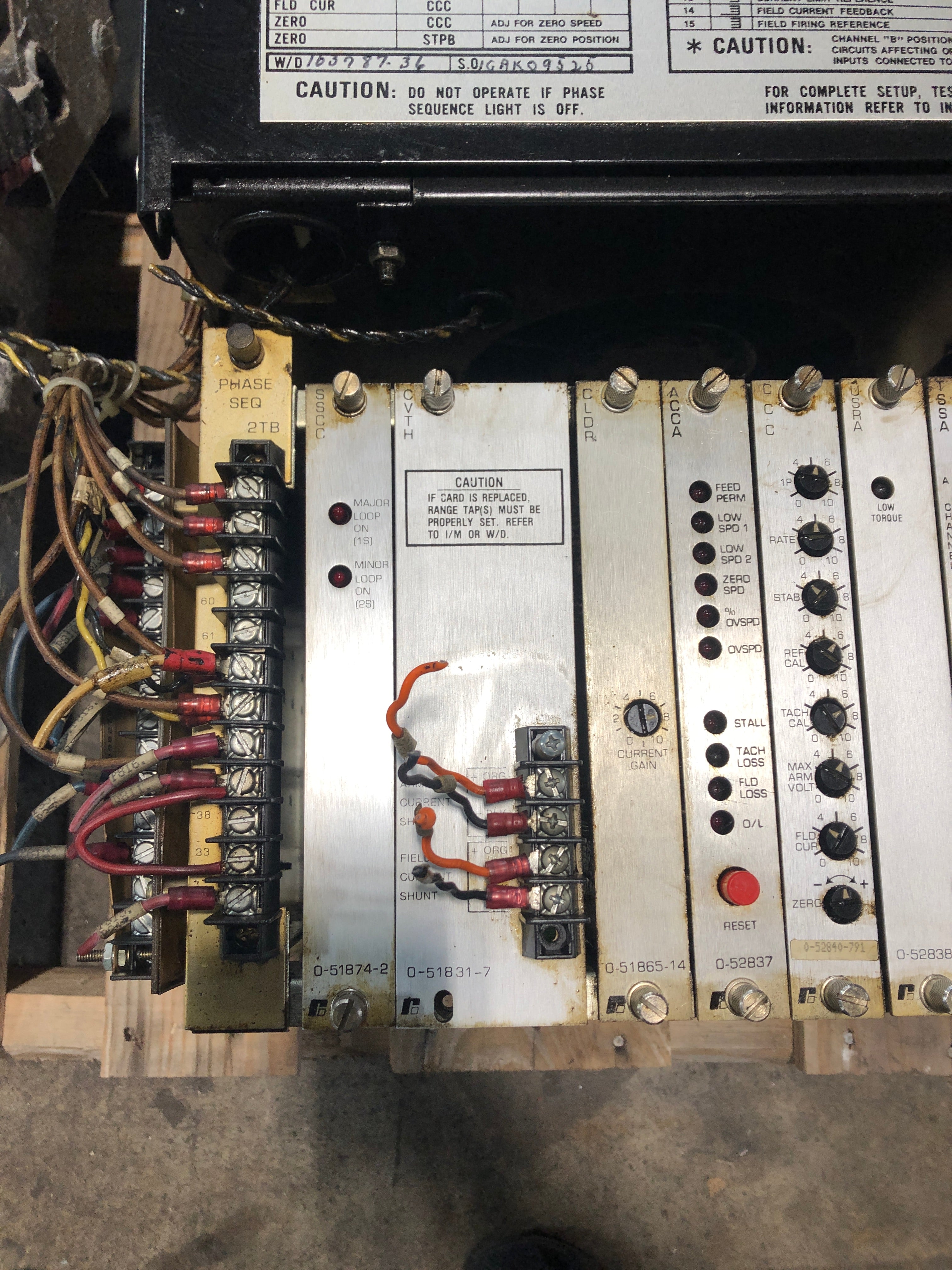 Reliance Electric 801429-21SE MaxPak Plus VS Spindle Drive 50 HP 3 PH