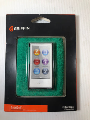 Griffin Sportcuff Terrycloth Wristband For iPod Nano 7th Generation 16GB Green
