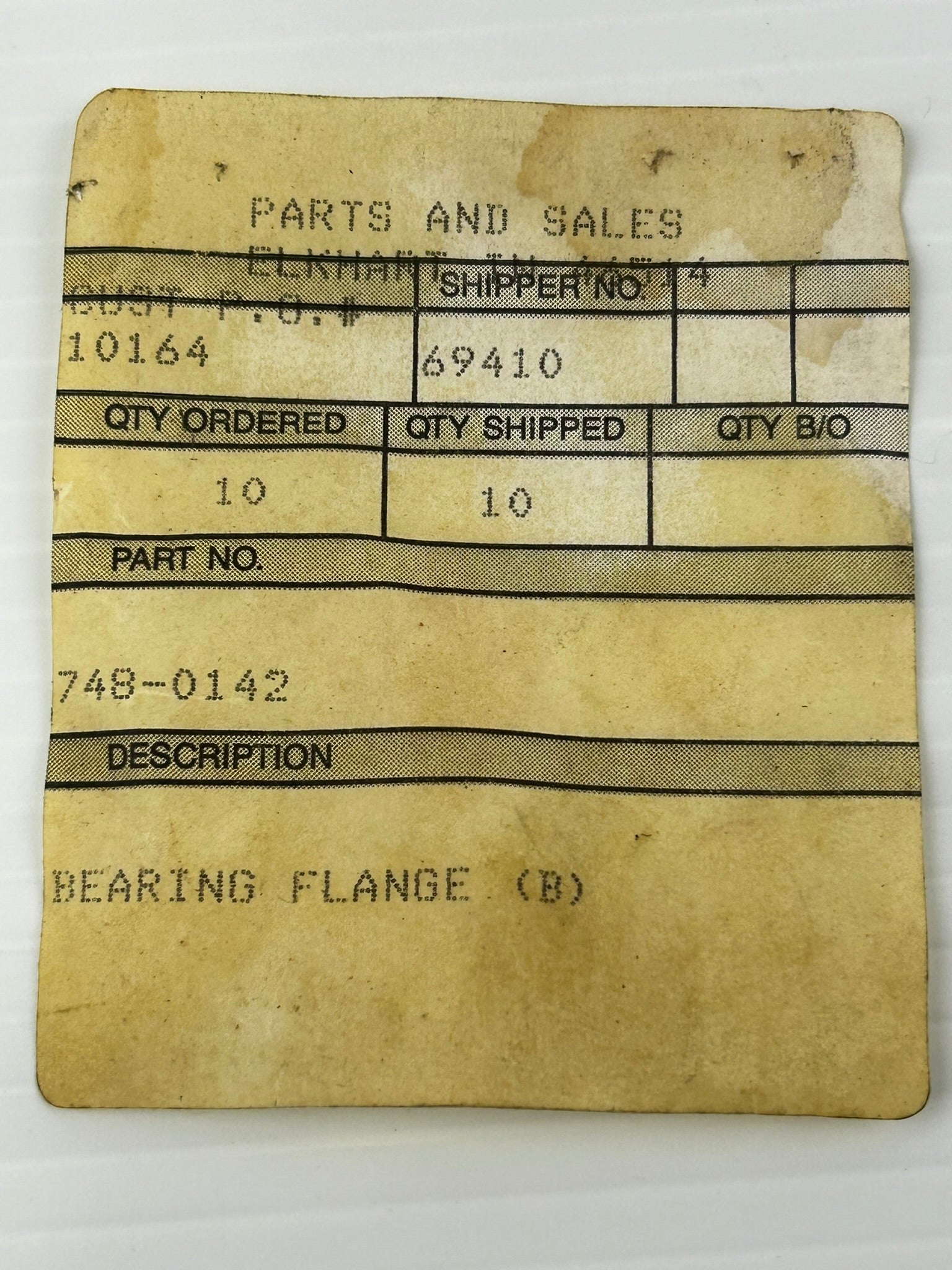MTD 748-0142 Bearing Flange - Package of 6