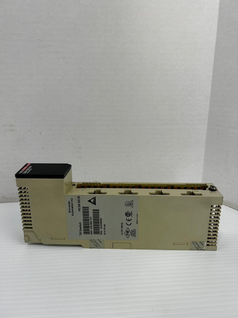 Schneider Automation 140DAI55300 TSX Quantum Input Module 115V 4X8