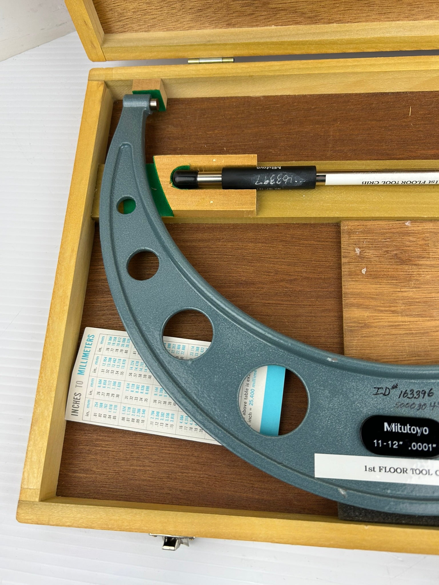 Mitutoyo 11-12" .0001" Micrometer