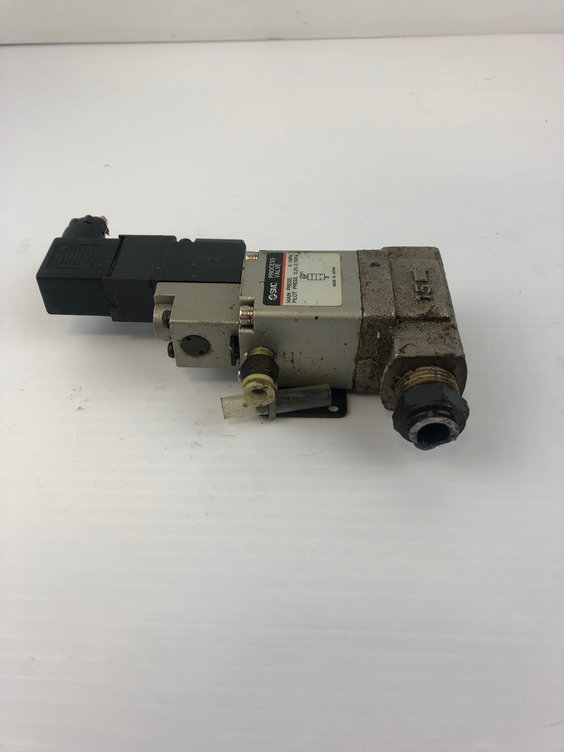 SMC VO307-1DZ Solenoid Valve with Process Valve