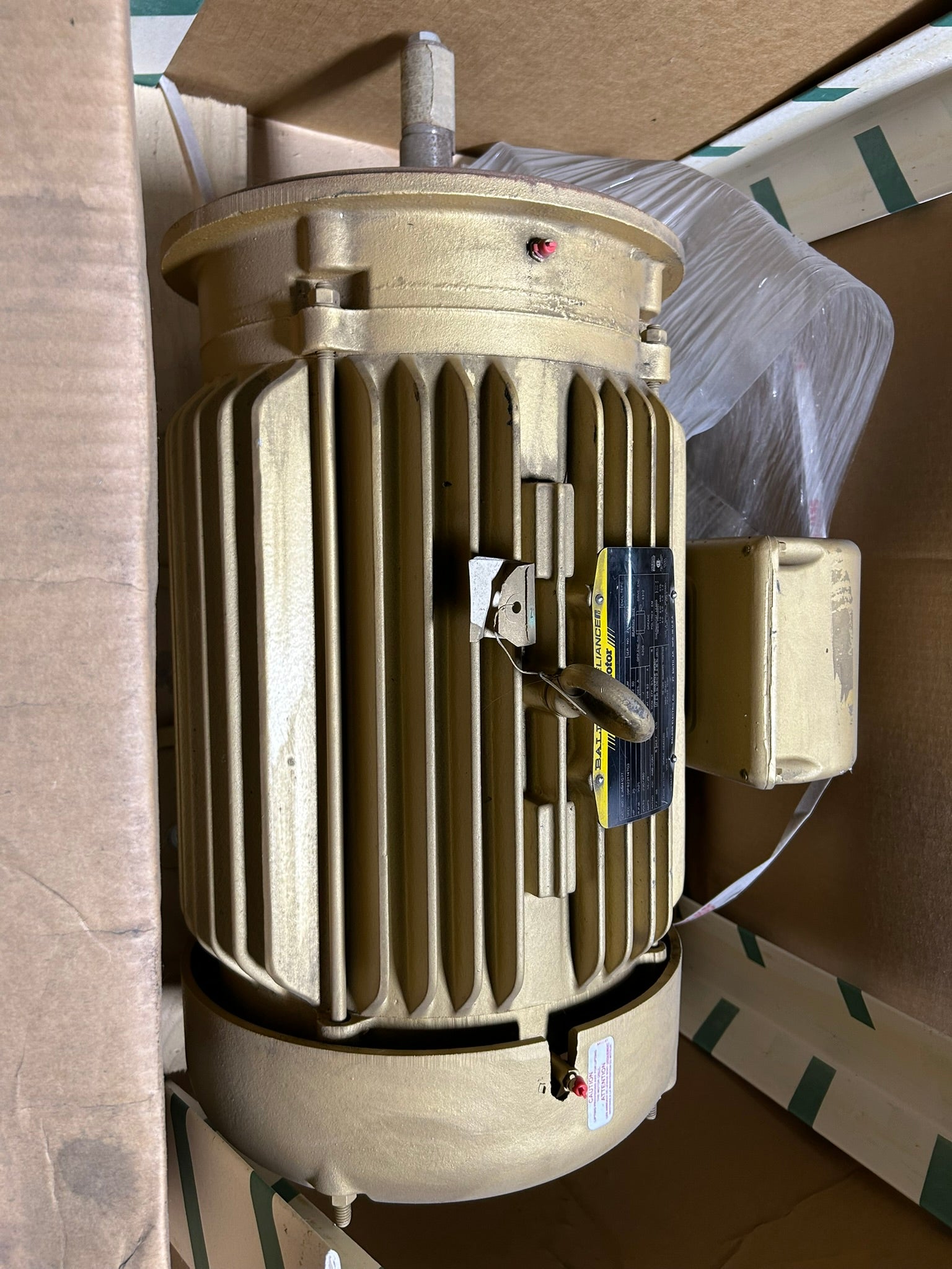 Baldor Reliance EJMM4107T Motor 25 HP 3PH 3525 RPM