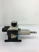 Rexroth Pneumatic Pressure System with Gauges and Lubricator AS2-RGS-G038-GAN
