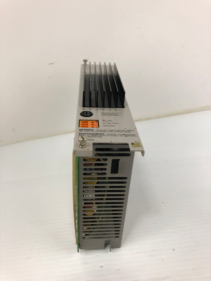 Siemens Simatic TI505 Power Supply 505-6660 110/220VAC 50/60Hz